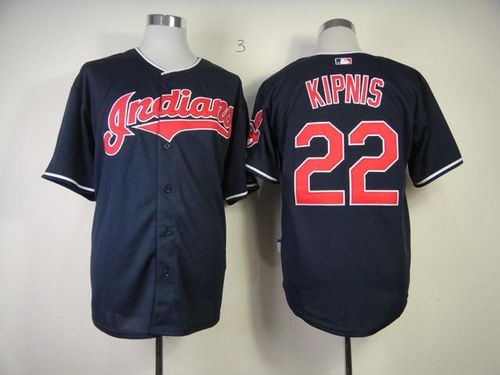 Jason Kipnis Cleveland Guardians navy jersey