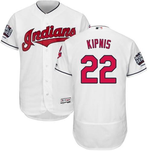 Jason Kipnis Cleveland Guardians white Authentic jersey