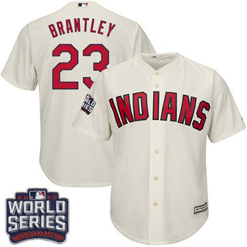Michael Brantley Cleveland Guardians cream Alternate jersey