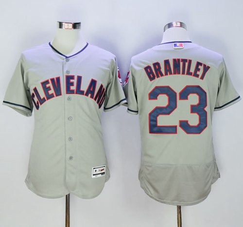Michael Brantley Cleveland Guardians grey Authentic jersey