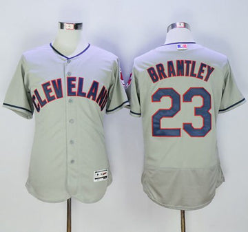 Michael Brantley Cleveland Guardians grey Authentic jersey