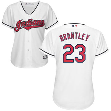 Michael Brantley Cleveland Guardians white Home jersey