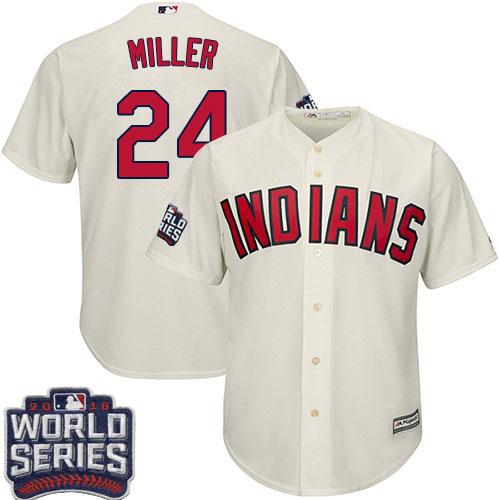 Andrew Miller Cleveland Guardians cream Alternate jersey