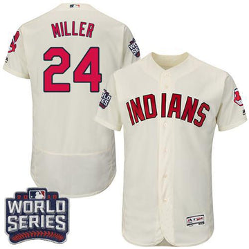 Andrew Miller Cleveland Guardians cream Authentic jersey