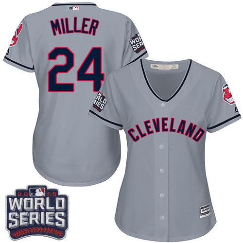 Andrew Miller Cleveland Guardians grey Road jersey