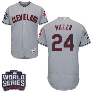 Andrew Miller Cleveland Guardians grey Authentic jersey