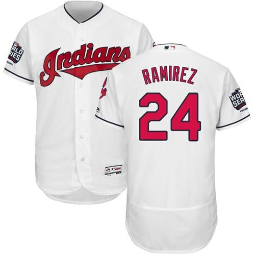 Manny Ramirez Cleveland Guardians white Authentic jersey