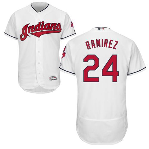 Manny Ramirez Cleveland Guardians white Authentic jersey
