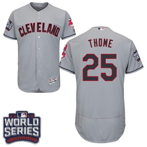 Jim Thome Cleveland Guardians grey Authentic jersey