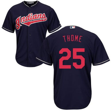 Jim Thome Cleveland Guardians navy jersey