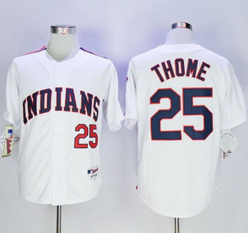 Jim Thome Cleveland Guardians white jersey