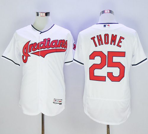 Jim Thome Cleveland Guardians white Authentic jersey