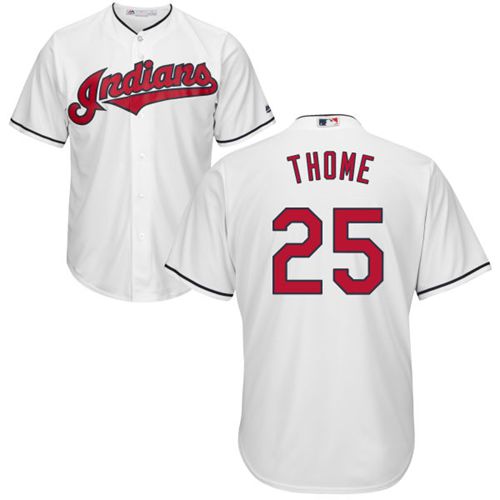 Jim Thome Cleveland Guardians white jersey