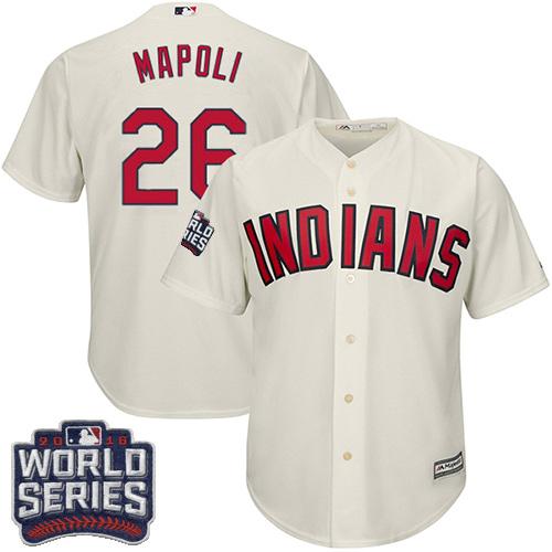 Mike Napoli Cleveland Guardians cream Alternate jersey