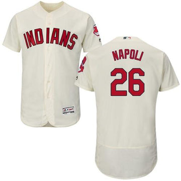 Mike Napoli Cleveland Guardians cream Authentic jersey