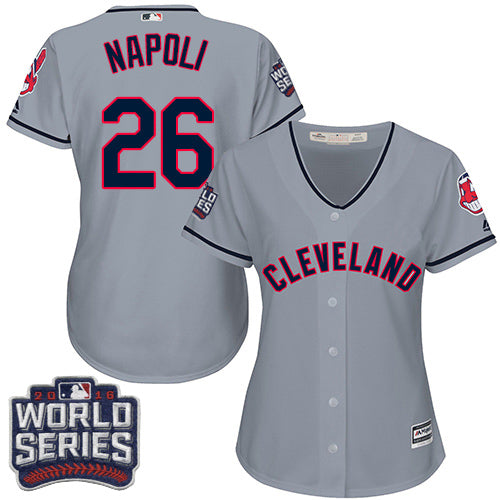 Mike Napoli Cleveland Guardians grey Road jersey