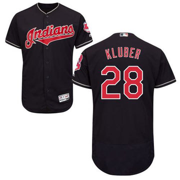 Corey Kluber Cleveland Guardians navy Authentic jersey