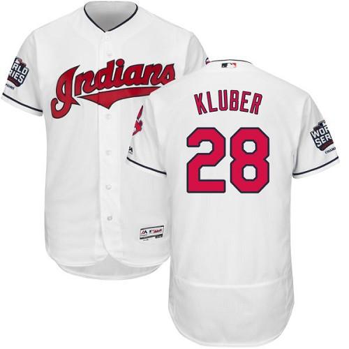 Corey Kluber Cleveland Guardians white Authentic jersey