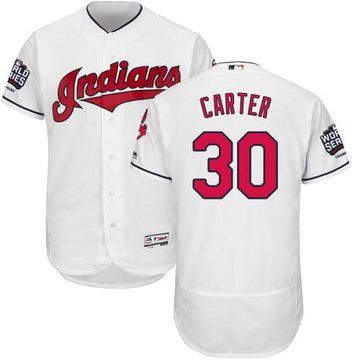 Joe Carter Cleveland Guardians white Authentic jersey