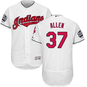 Cody Allen Cleveland Guardians white Authentic jersey