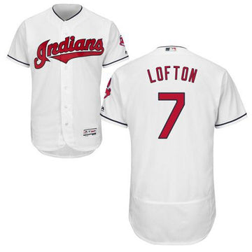Kenny Lofton Cleveland Guardians white Authentic jersey