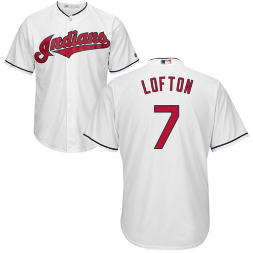Kenny Lofton Cleveland Guardians white jersey