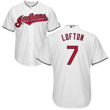Kenny Lofton Cleveland Guardians white jersey