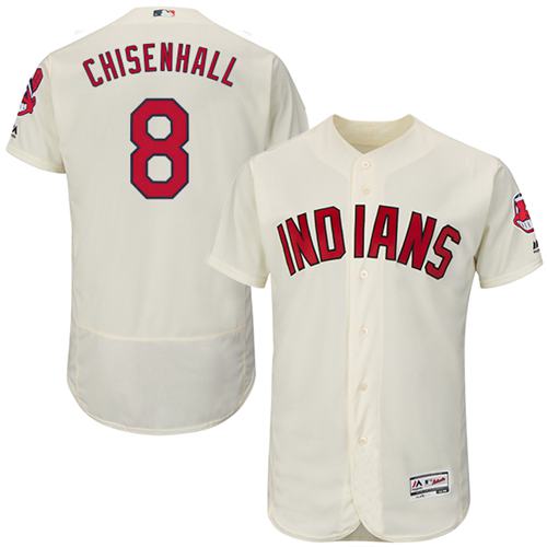Lonnie Chisenhall Cleveland Guardians cream Authentic jersey