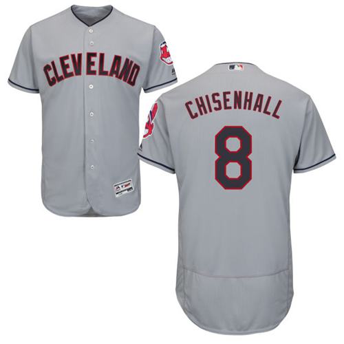 Lonnie Chisenhall Cleveland Guardians grey Authentic jersey