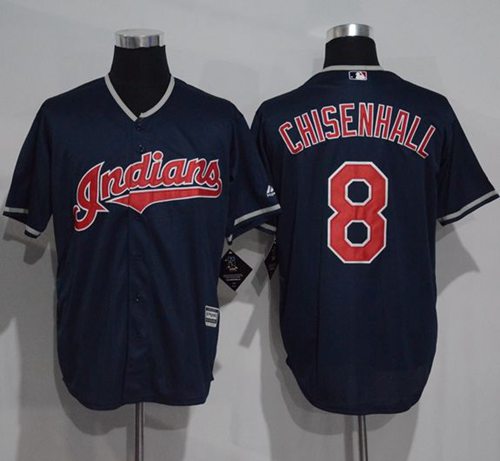 Lonnie Chisenhall Cleveland Guardians navy jersey