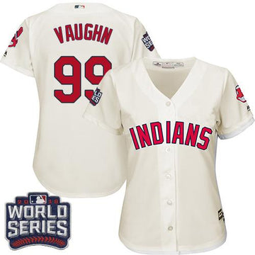 Ricky Vaughn Cleveland Guardians cream Alternate jersey