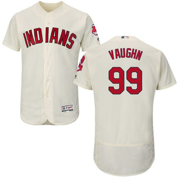 Ricky Vaughn Cleveland Guardians cream Authentic jersey