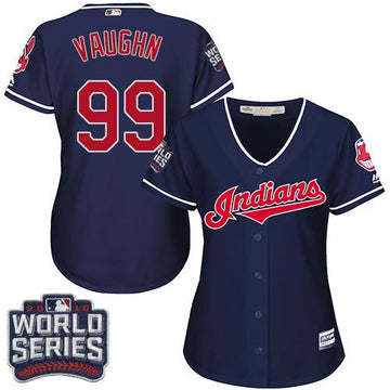 Ricky Vaughn Cleveland Guardians navy Alternate jersey