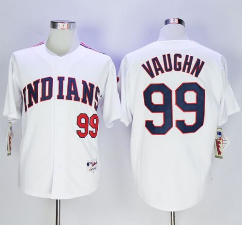 Ricky Vaughn Cleveland Guardians white jersey