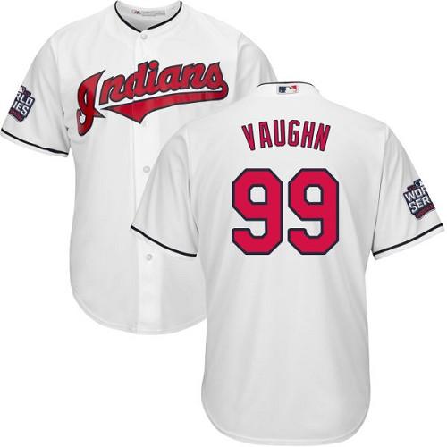Ricky Vaughn Cleveland Guardians white Home jersey