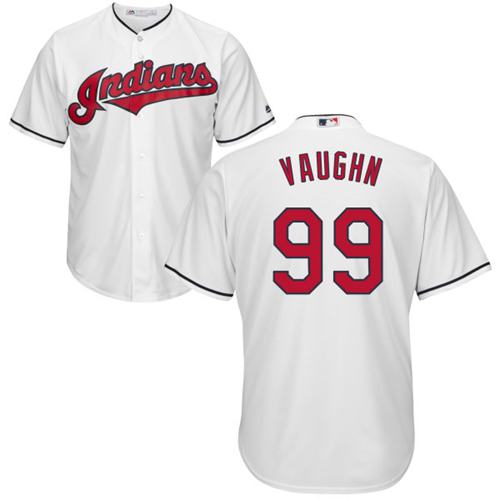 Ricky Vaughn Cleveland Guardians white Home jersey