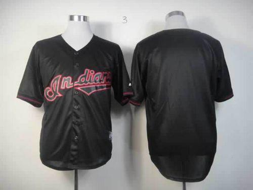 Custom Cleveland Guardians black Fashion jersey