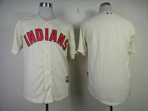 Custom Cleveland Guardians cream jersey