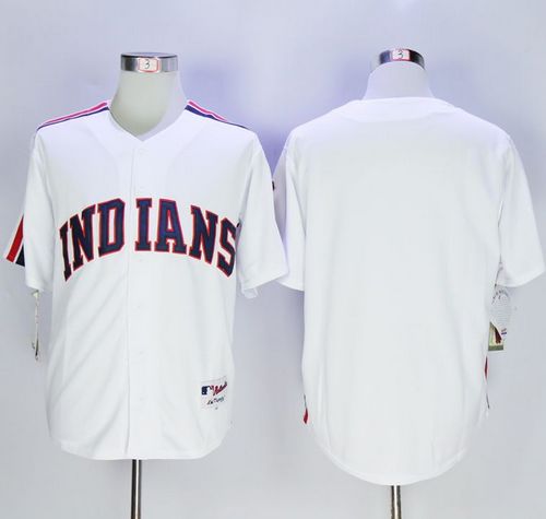 Custom Cleveland Guardians white jersey