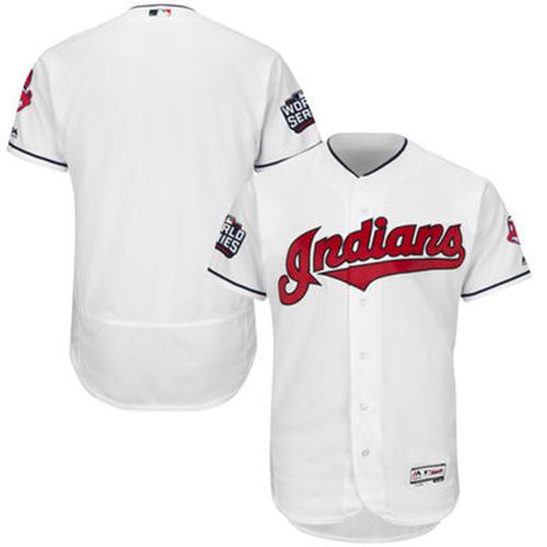 Custom Cleveland Guardians white Authentic jersey