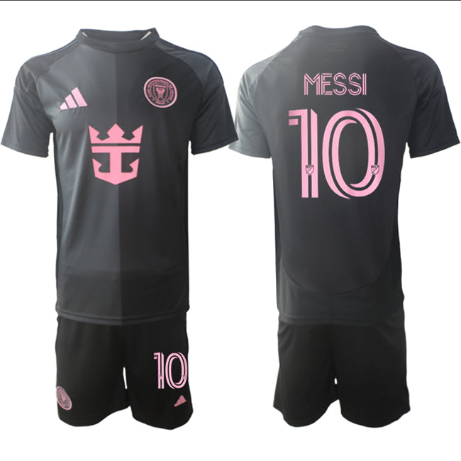 Lionel Messi Inter Miami CF black Away jersey
