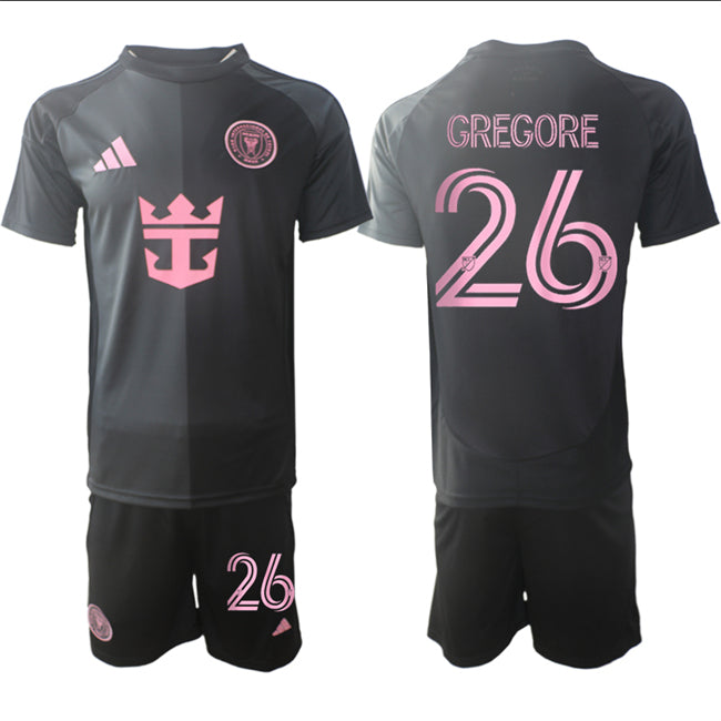 Gregore Inter Miami CF black Away jersey