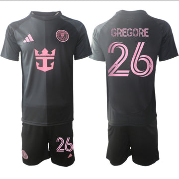 Gregore Inter Miami CF black Away jersey