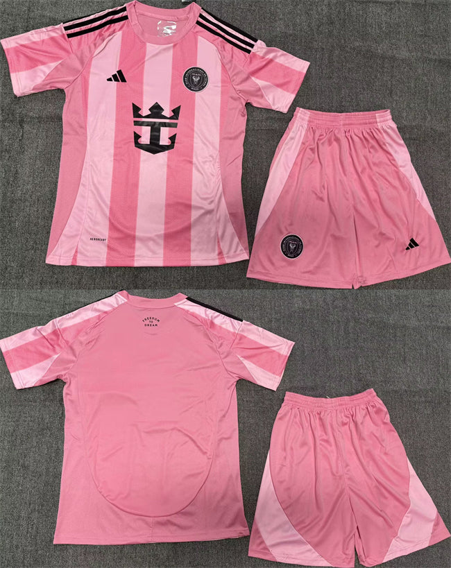 Custom Inter Miami CF pink Home jersey