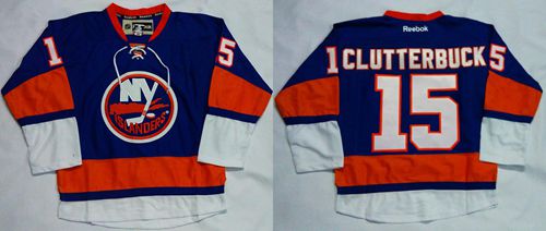 Cal Clutterbuck Baby New York Islanders blue Home jersey