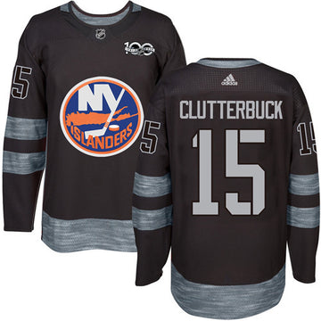 Cal Clutterbuck New York Islanders black jersey