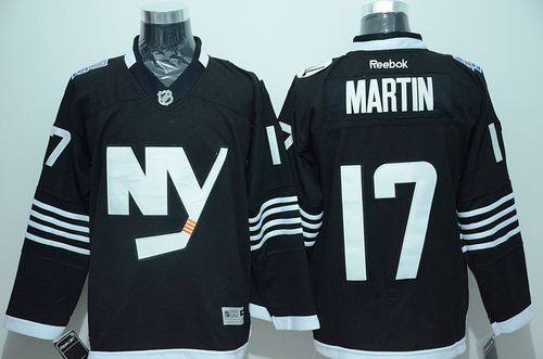 Matt Martin New York Islanders black Alternate jersey