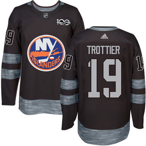 Bryan Trottier New York Islanders black jersey