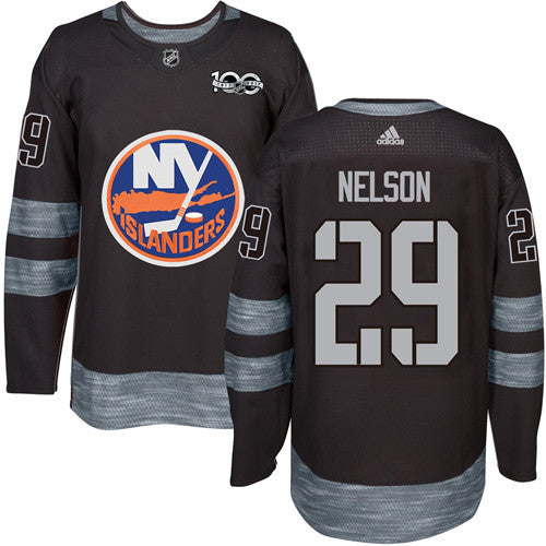Brock Nelson New York Islanders black jersey