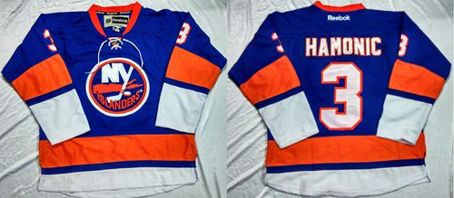 Travis Hamonic Baby New York Islanders blue Home jersey
